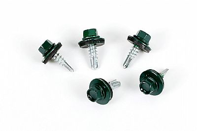 Hex washer head self drilling screw